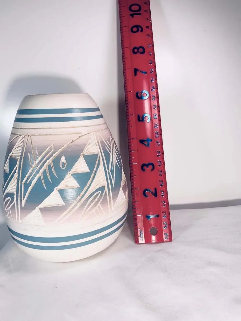 Navajo Pottery Pastel Signed